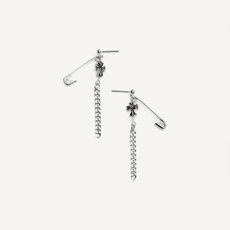NOIR BY VLV Серьги Vespertine Cross Earrings