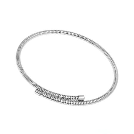 PLAIN STUDIO Колье Soft Silhouette Necklace – Silver