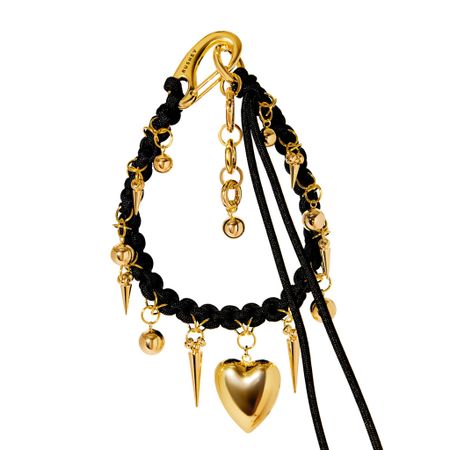 VIVA LA VIKA Колье Lovers Black - Gold