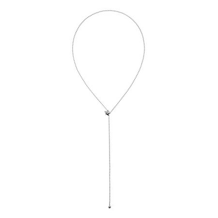 MYSTIQUE MIRAGE Колье Ball Chain Star Necklace - Silver