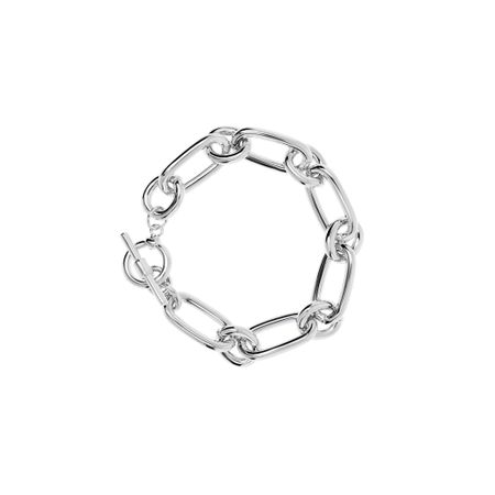 PLAIN STUDIO Браслет Linen Line Bracelet - Silver