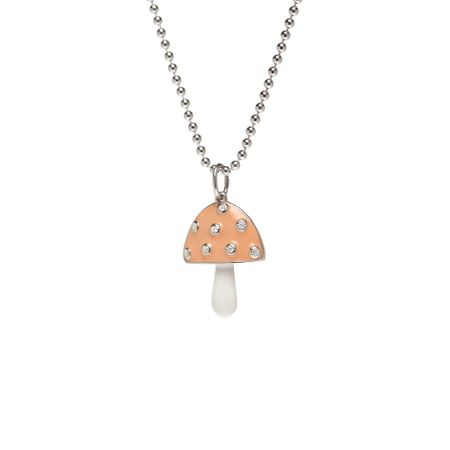VIVA LA VIKA Колье Innocent Amanita Necklace – Pink