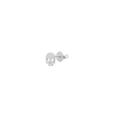 VIVA LA VIKA PIERCING LAB Пусет Plain Skull Stud Earring