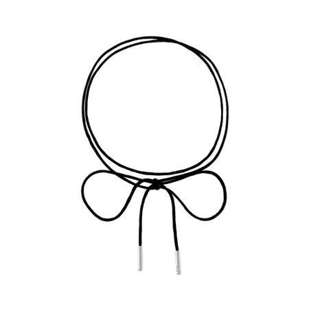 VIVA LA VIKA Колье Black VLV Knot