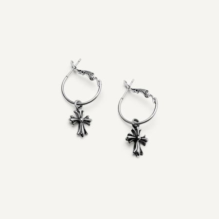 NOIR BY VLV Серьги Sanctum Cross Earrings - Small