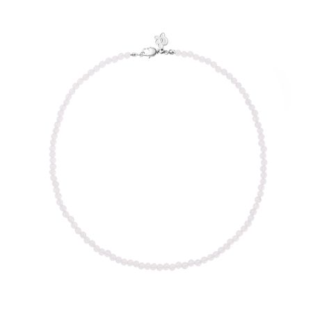 HOLLY JUNE Колье Rose Quartz Tiny Necklace