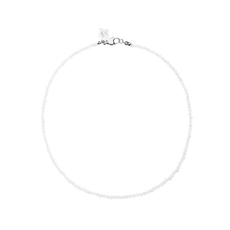 HOLLY JUNE Колье Moonstone Tiny Necklace
