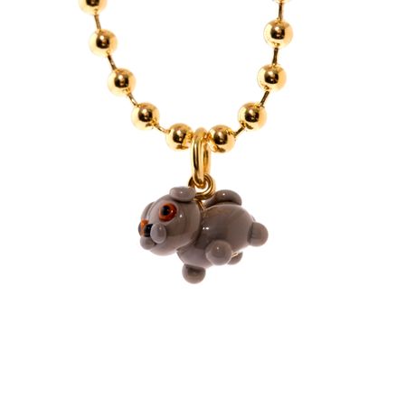 HOLLY JUNE Колье Favorite Fluffy Necklace -The Lop-eared Cat