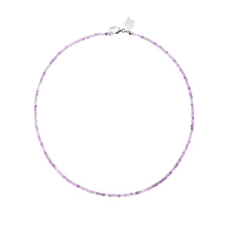 HOLLY JUNE Колье Amethyst Tiny Necklace