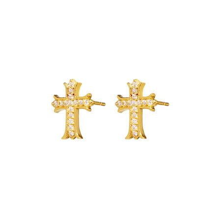 DÉJÀ VU Серьги Daintith Cross Earrings