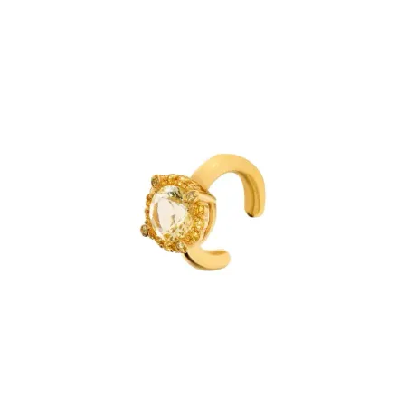 BON BON Кафф Hefty Cuff Gold Citrine