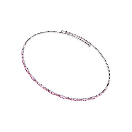 MYSTIQUE MIRAGE Колье Pink Gleam Loop Necklace