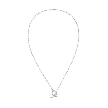 PLAIN STUDIO Колье Subtle Line Necklace – Silver