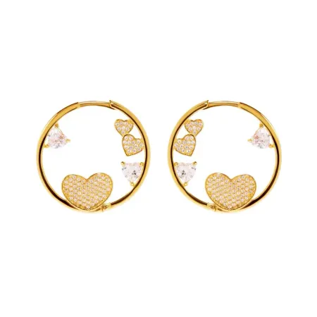 VIVA LA VIKA Серьги Shapes Of Love Earrings - Gold