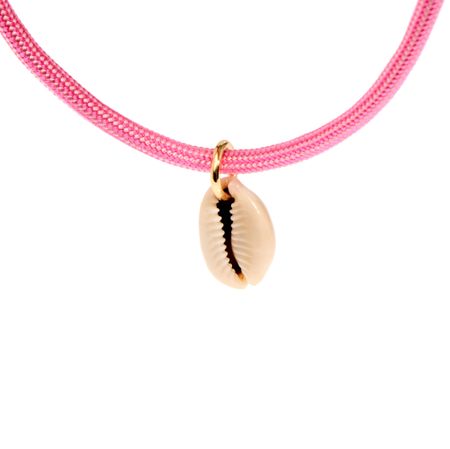 HOLLY JUNE Анклет Shell In A Knot - Pink