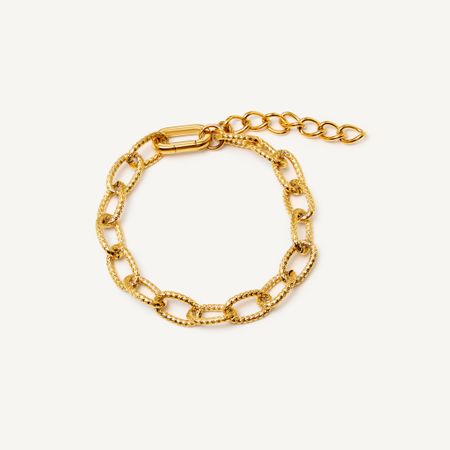 PLAIN STUDIO Браслет Webbed Chain Bracelet - Gold