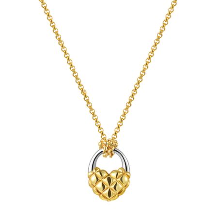 VIVA LA VIKA Колье Mini Lock My Heart Necklace