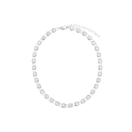 HOLLY JUNE Колье Hefty Crystal Chain Necklace