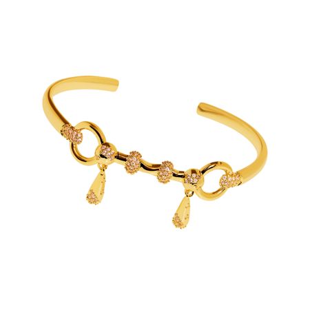 VIVA LA VIKA Браслет Snaffle Bit Bracelet - Gold