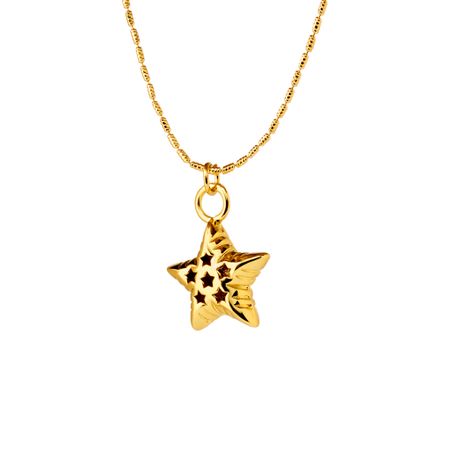 DÉJÀ VU Колье Puffy Star Necklace