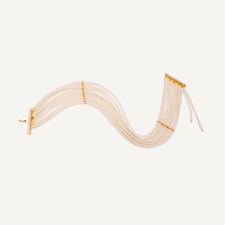 TIMELESS PEARLY Колье Pearl Necklace With Same Closure