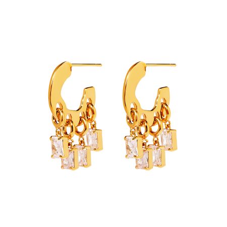 MYSTIQUE MIRAGE Серьги Melted Drops Earrings – Gold