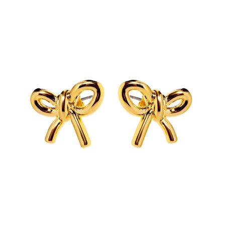 MYSTIQUE MIRAGE Серьги Elegant Bow Earrings - Gold