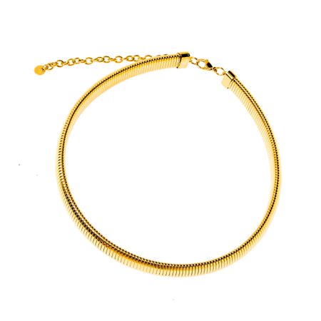DÉJÀ VU Колье Hefty Chain Necklace – Gold