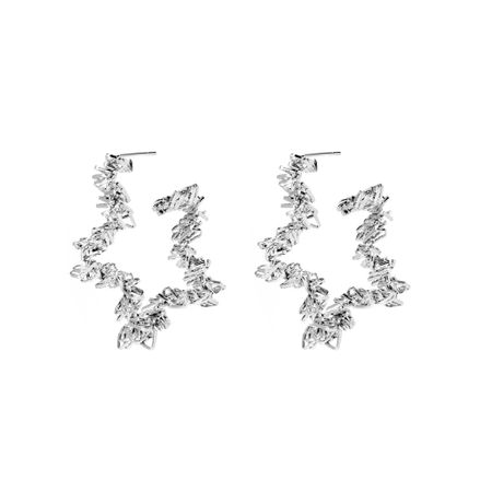 MYSTIQUE MIRAGE Серьги Fuzzy Star Earrings – Silver
