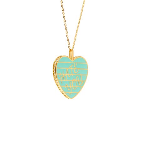 VIVA LA VIKA Колье Hate You Necklace – Mint