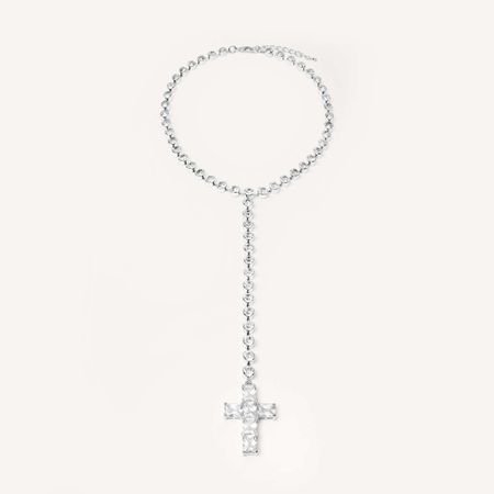 MYSTIQUE MIRAGE Колье Waterfall Cross Necklace