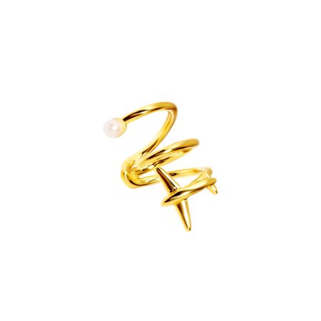 DÉJÀ VU Кафф Plane Pearl Cuff - Gold