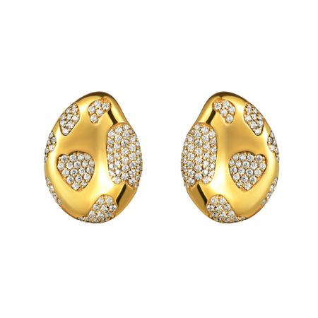 VIVA LA VIKA Серьги Mushroom Cap Earring - Gold