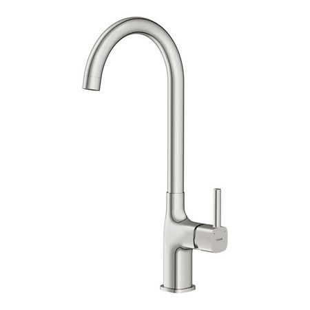 смеситель для кухни CERSANIT Elio высокий латунь хром