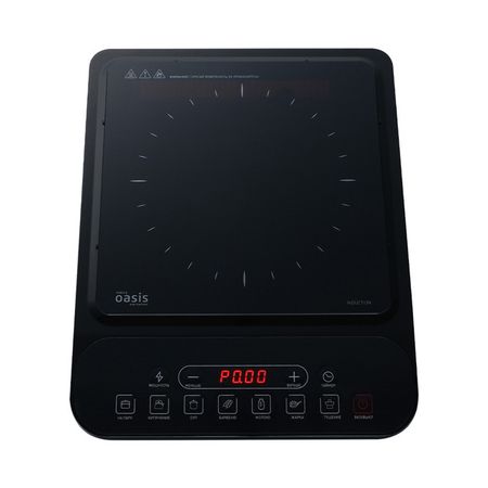 плитка индукционная OASIS PI-KWSG 1 конфорка черный