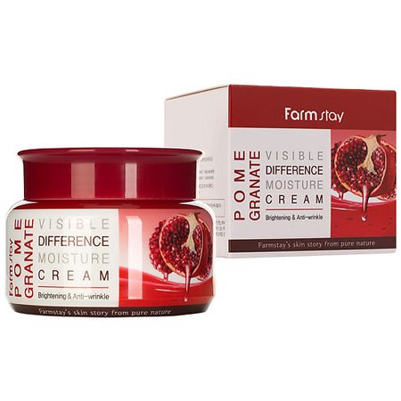 Крем для лица FARMSTAY Крем для лица увлажняющий с экстрактом граната Pomagranate Visible Difference Moisture Cream