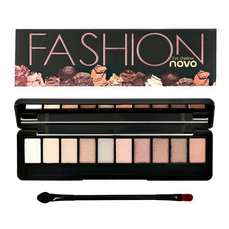 Палетка теней для век NOVO FASHION тон 02 уильям сомерсет моэм десять величайших романов человечества