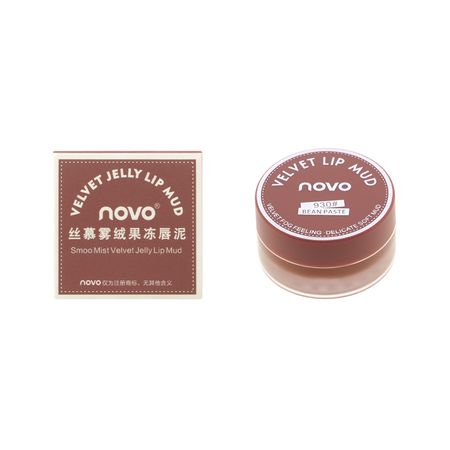 Помада для губ NOVO VELVET JELLY LIP MUD муссовая тон 930 это настоящий красный ок а не ци гун 99 пальцев