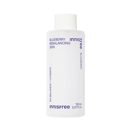 Тоник для лица INNISFREE Увлажняющий тоник с экстрактом черники для поддержания pH-баланса кожи Blueberry Rebalancing Skin