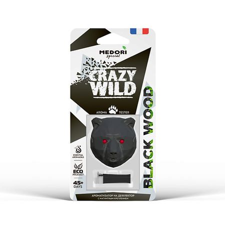 Аромадиффузор MEDORI Ароматизатор автомобильный, BLACK WOOD