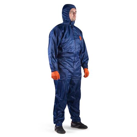 комбинезон защитный JETA SAFETY JPC75b-XXL синий книга для записей а5 200л лин classic expanded large тв обл синий сапфир резинка 2 ляссе moleskine