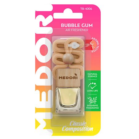 Аромадиффузор MEDORI Ароматизатор для автомобиля и гардероба BUBBLE GUM