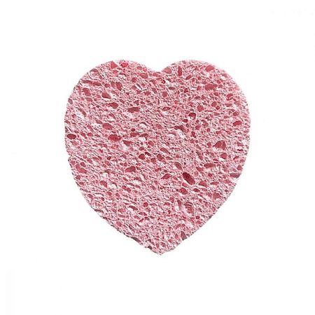 Спонж для нанесения макияжа LEI Lei Спонж натуральный, сердце