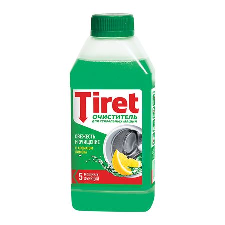 Средство чистящее TIRET для стиральных машин, свежесть лимона 250 мл автоматизированный электропривод машин и установок шахт и рудников учебное пособие