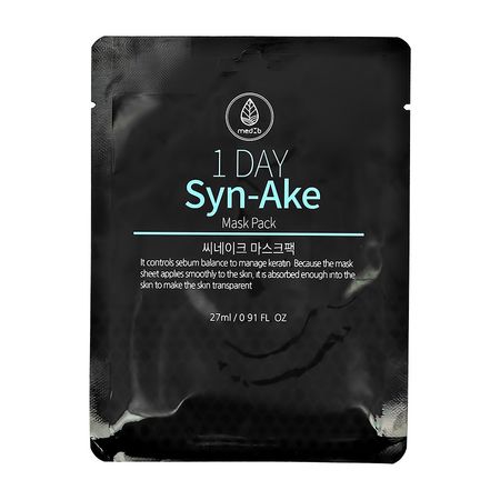 Маска для лица MED B 1 DAY с пептидами змеиного яда anti-age 27 мл сикоряк роберт дэвис гай старм джеймс фантастическая четвёрка нестабильные молекулы