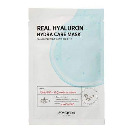 Маска для лица SOME BY MI REAL с гиалуроновой кислотой увлажняющая 20 г