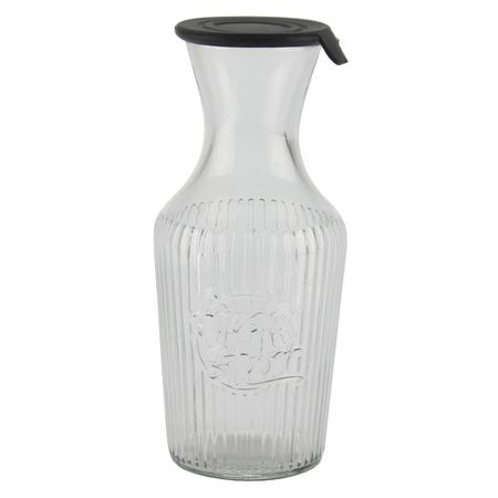 кувшин TODELIA Элегия 1,2л с крышкой стекло, силикон