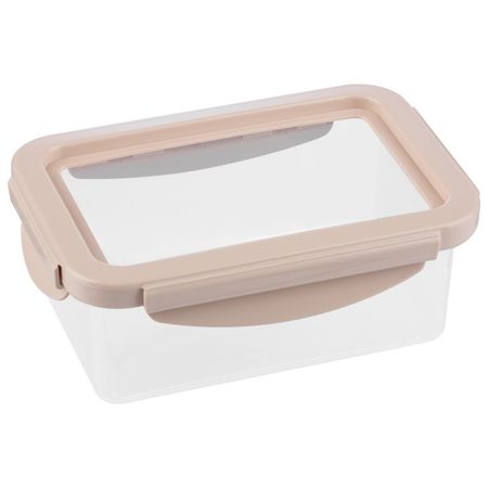 контейнер для продуктов MALLONY Unico 0,55л 15,5x10,5x6см 4 замка прямоугольный с эластичной крышкой