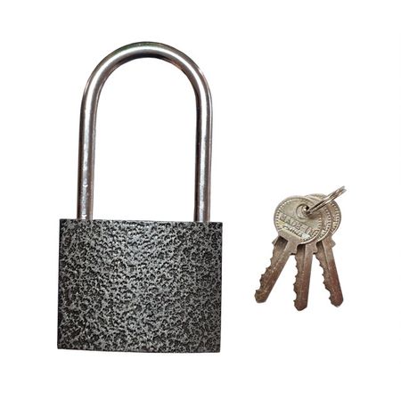 замок навесной UGO LOKS чугун 32мм длинная дужка