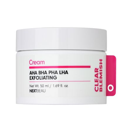 Крем для лица NEXTBEAU CLEAR BLEMISH отшелушивающий с кислотами 50 мл